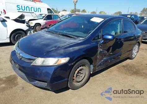 2011 Honda Civic Lx from USA, damaged, VIN 2HGFA1F55BH505354